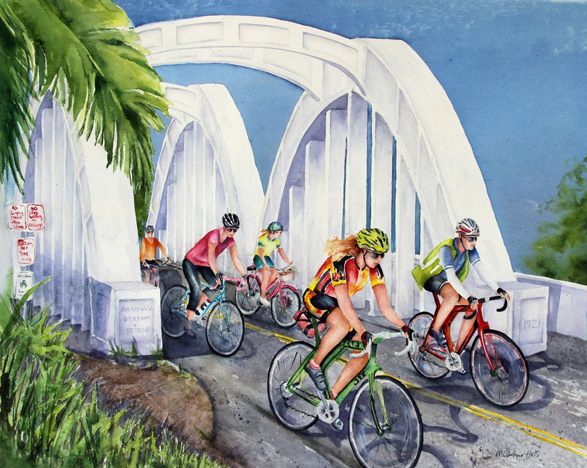 START OF THE CENTURY RIDE - JULIE V. MCINTYRE