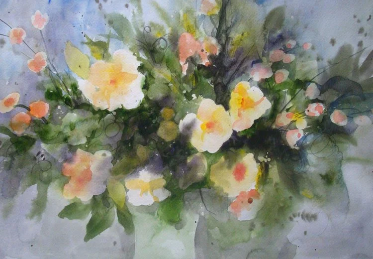 Happy Flowers - Susan Cardenas