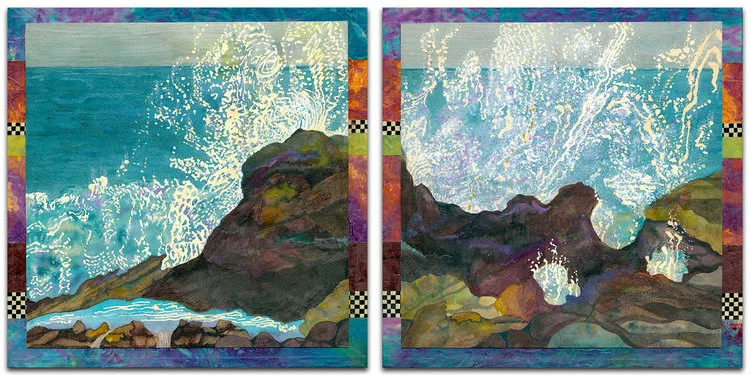 Wave Break I & II - Nancy Taylor