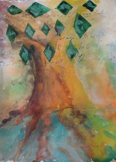Story Tree 15" x 11" - Rochelle Weidner