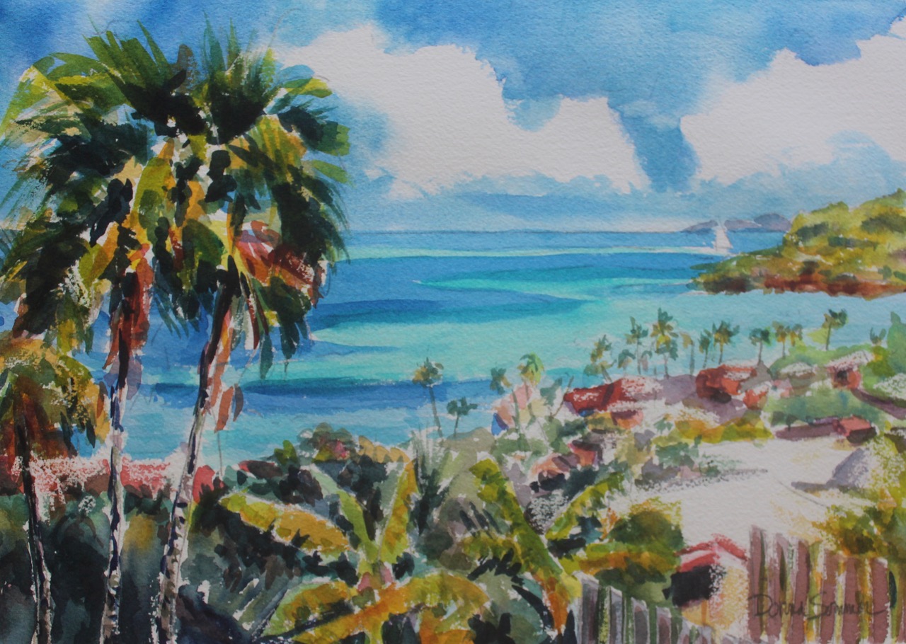 Kaneohe Bay 10" x 14" - Donna Sommer