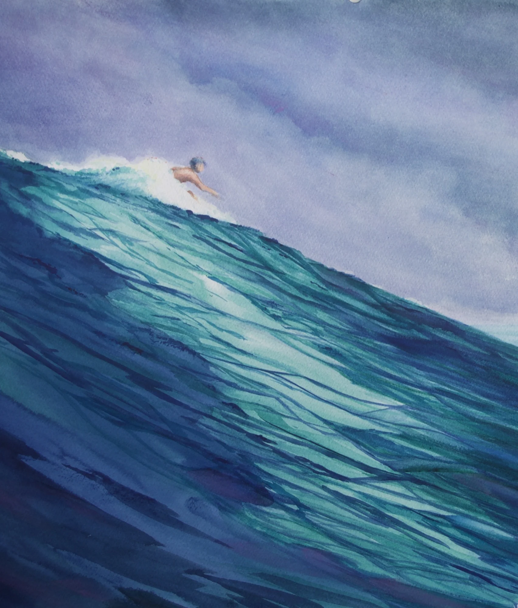 Wish It Was Me 24" x 18" - Linda DeGarmo Cox