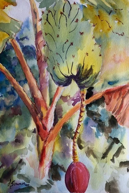 Banana Bunch 18" x 12" - Donna Sommer
