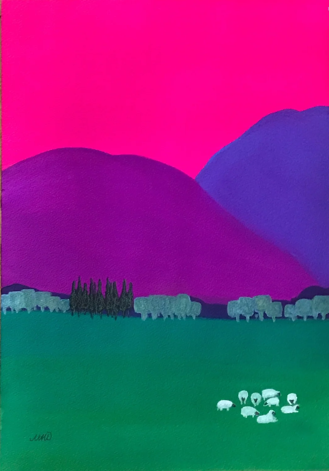 Simple Life 20" x 14" - Mary Ann Beutick-Warren