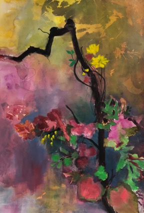 Shar's Offering 33" x 25" - Susan Cardenas
