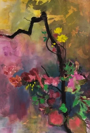 Shar's Offering 33" x 25" - Susan Cardenas