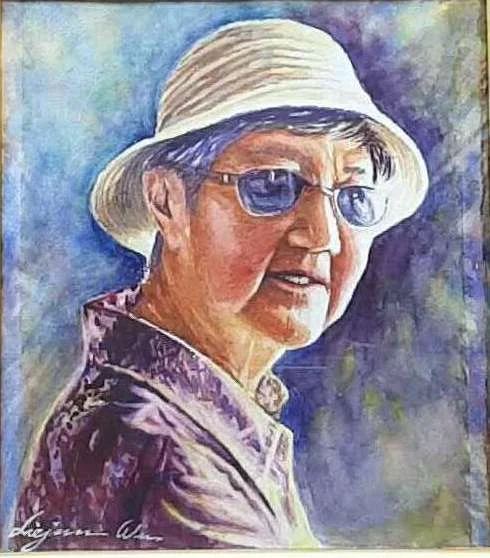 Portrait 11"x9" - Liejun Wu