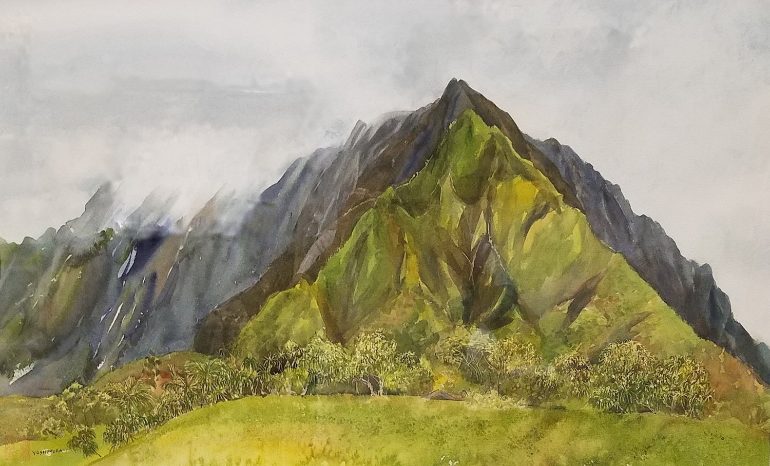 Po'okela 18"x30" - Dawn Yoshimura