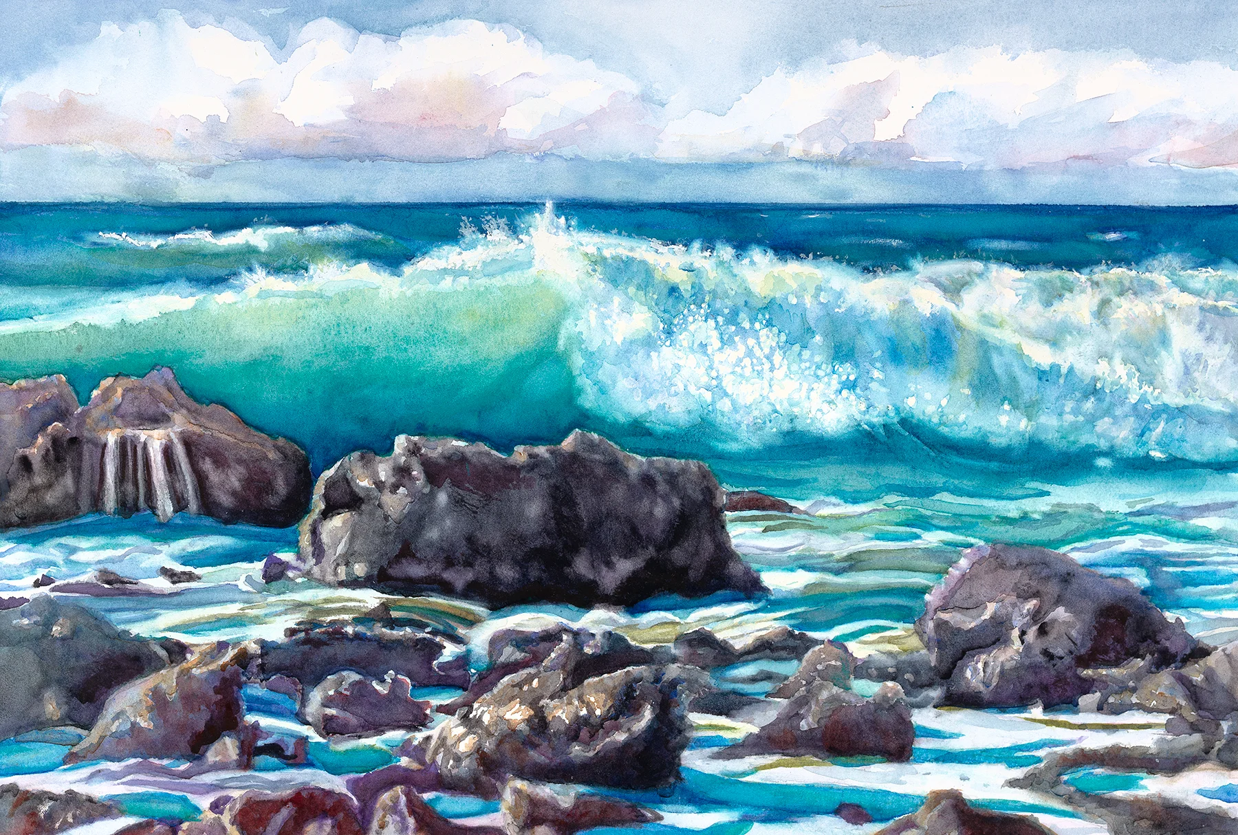 Eternal Wave 14"x21"