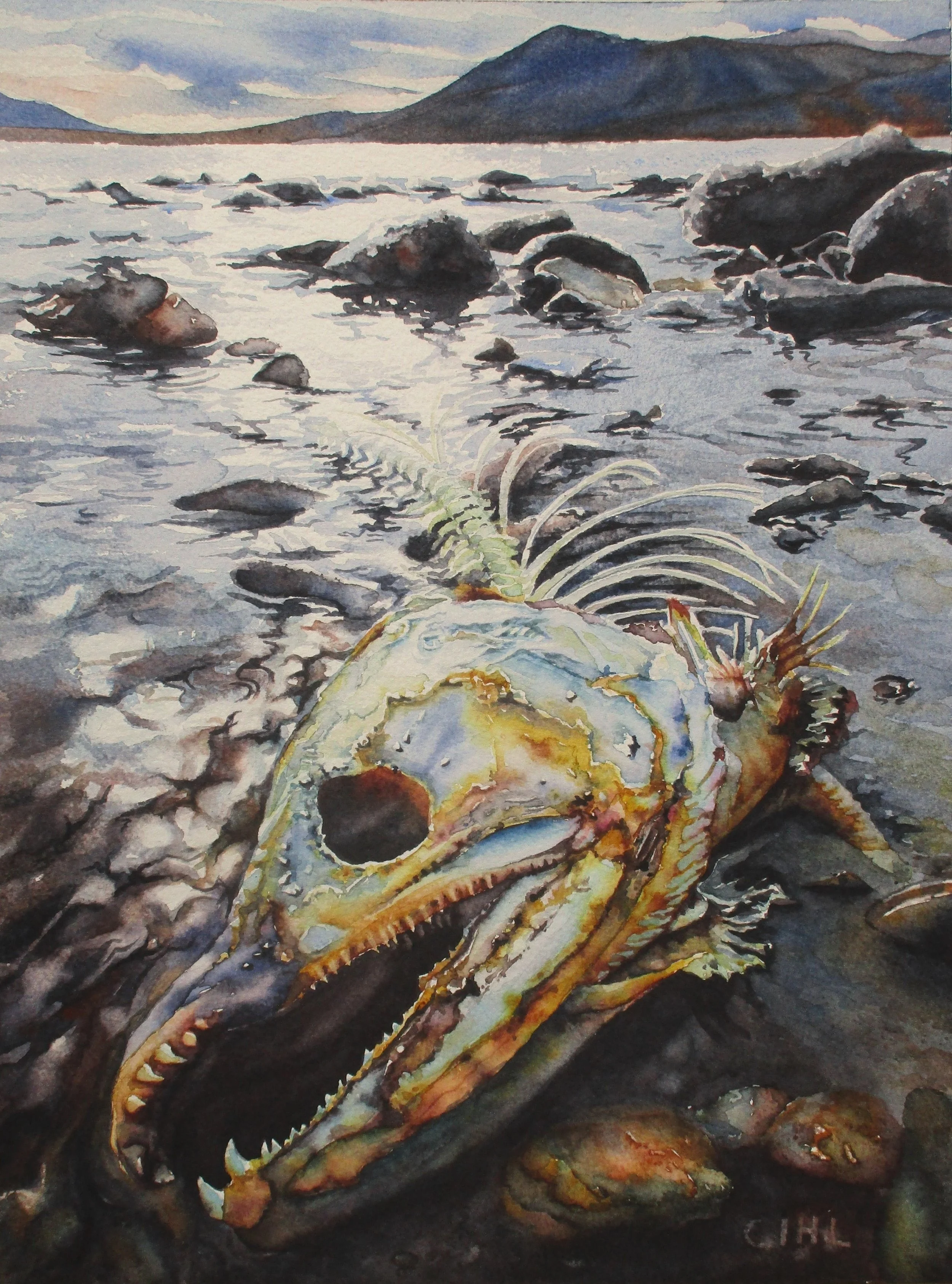 Malukchuk Season 16"x12" - Claudia Ihl