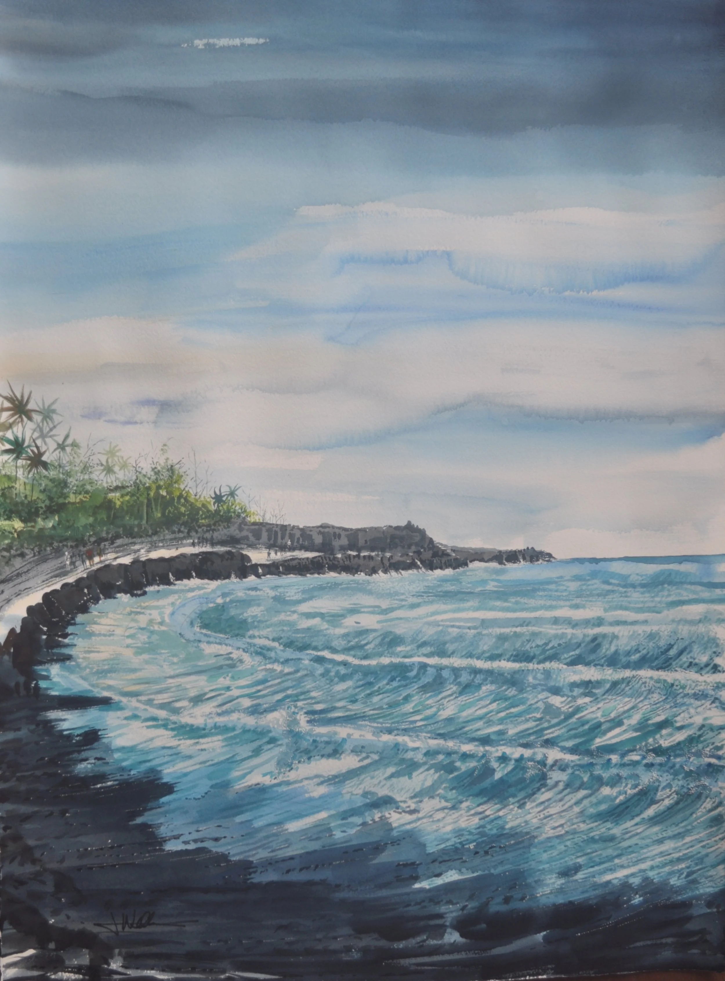 Pohoiki Surf 30"x22"