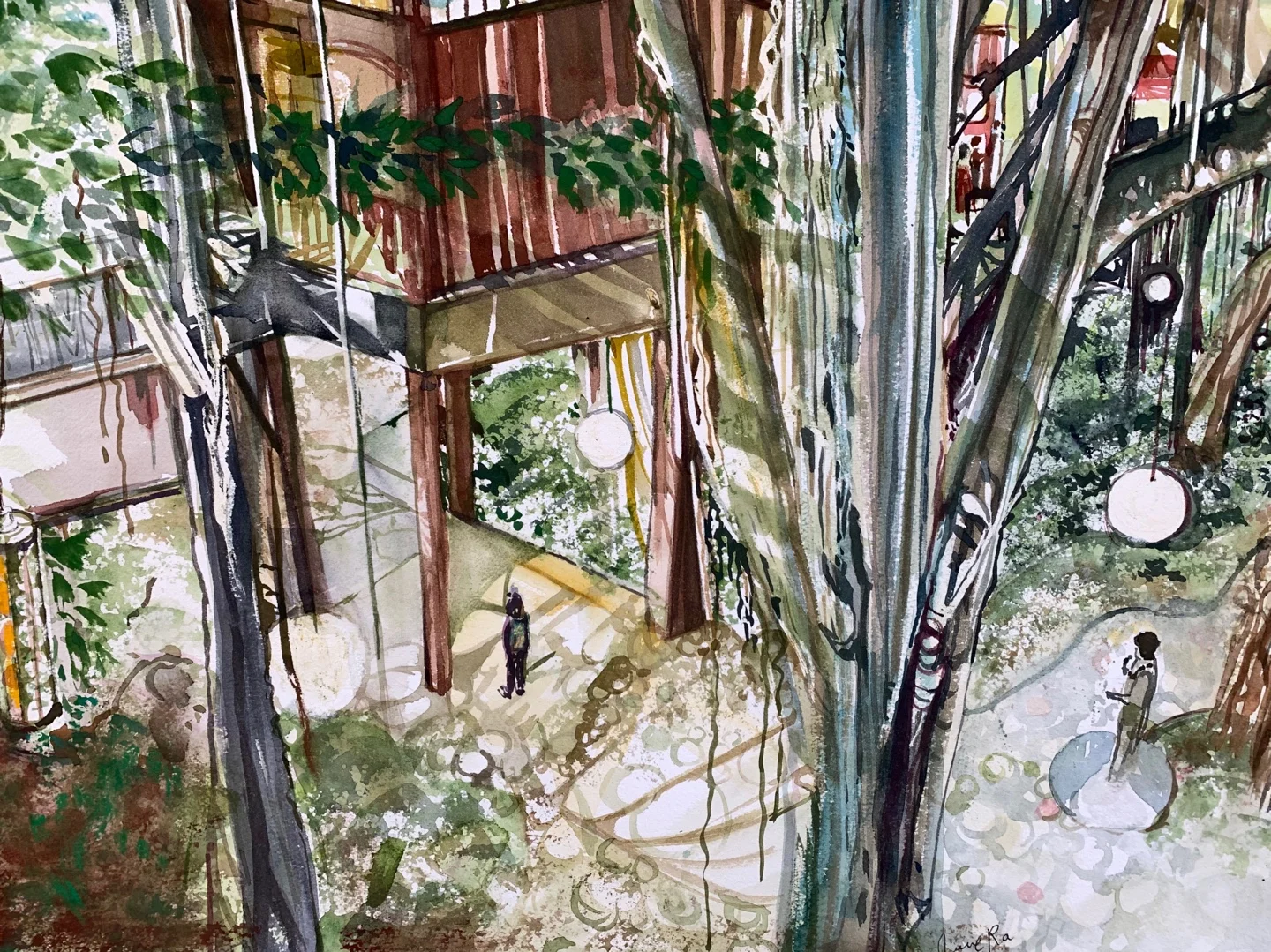 International Market Place 16"x22"