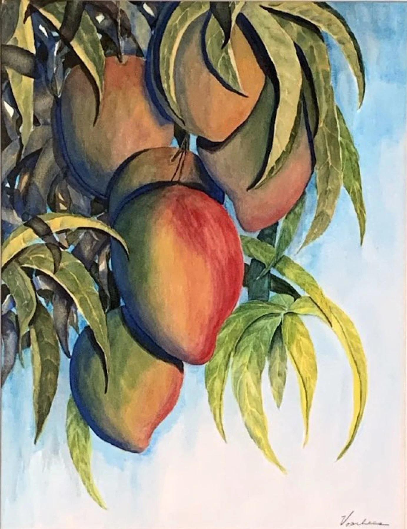 Lovelyn Voorhees, Mango Season 24”x18”