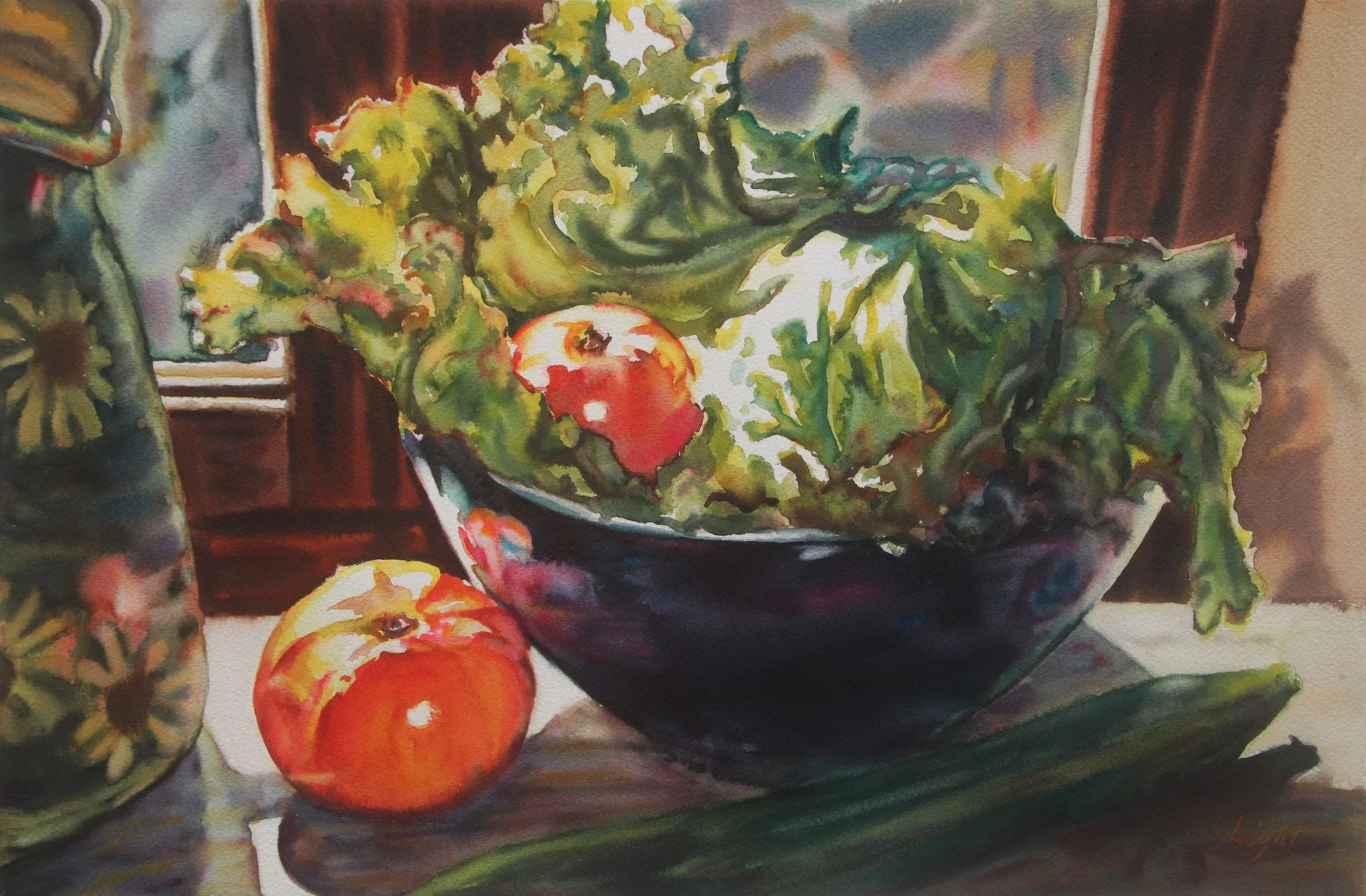 Light Ruth, Salad Fixings 14x21