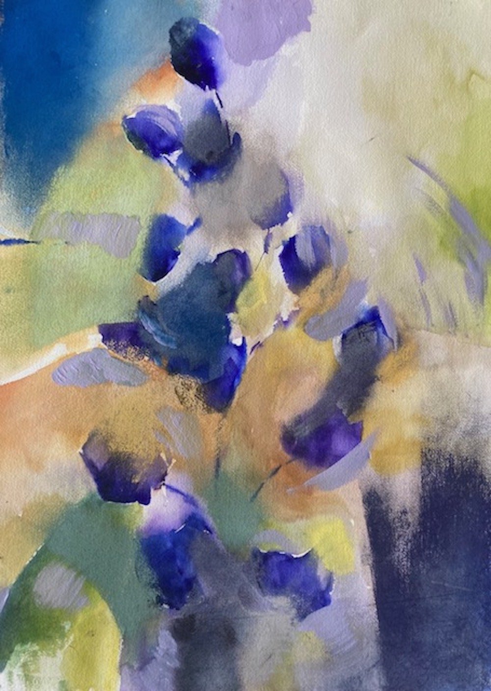 Frances Hill, Hawaii Blues 30x22