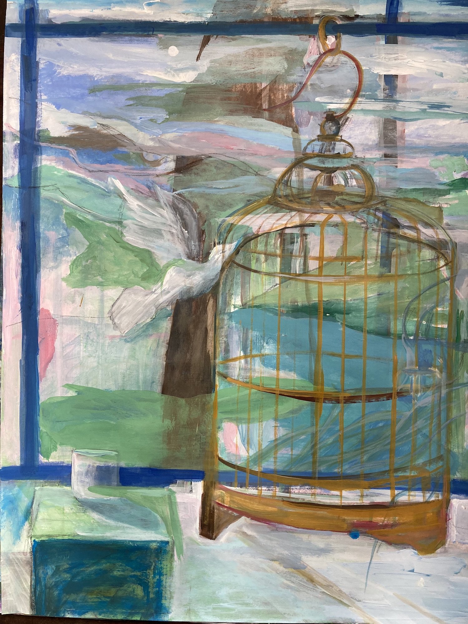 Karen Lee, Days Are Long, Years Are Short 28x22