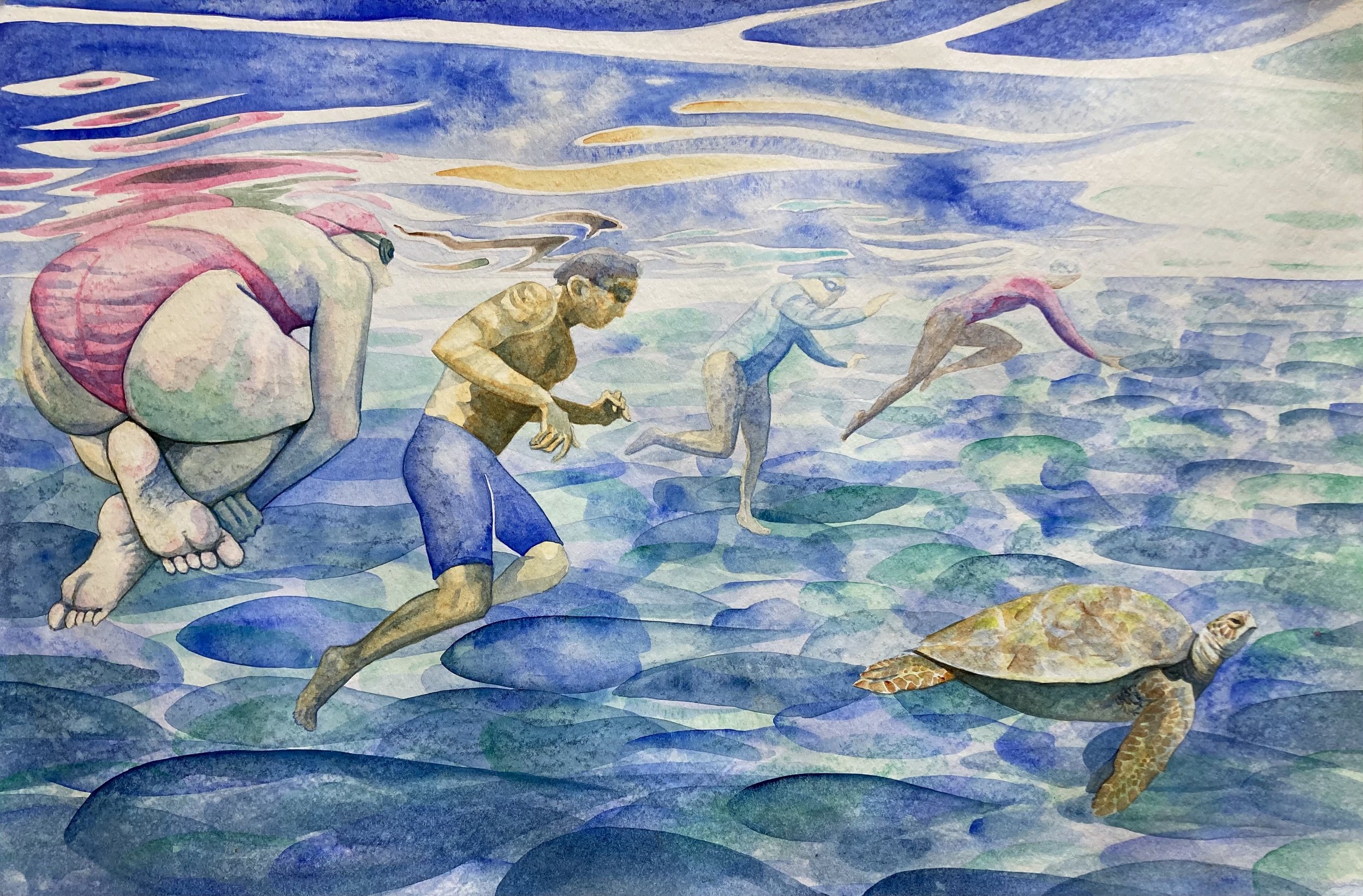 Jessica Orfe, Suspended 12x18