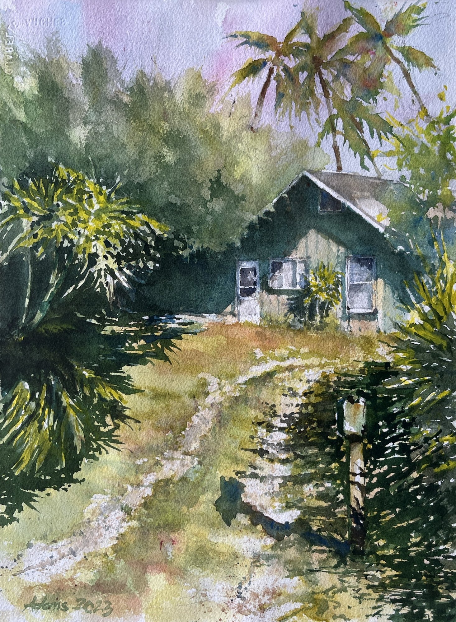 Kailua Beach Cottage, Dwayne Adams 14x11