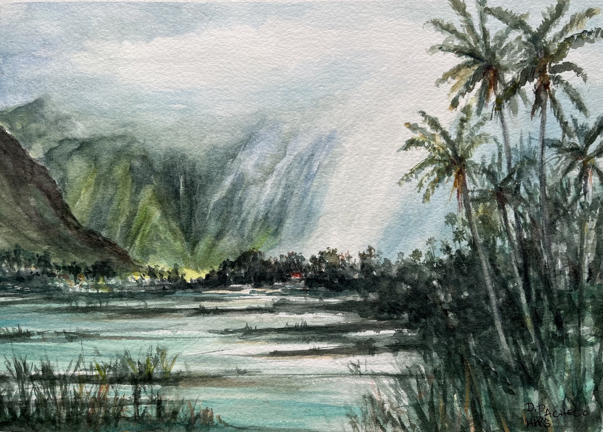 Rainy Koolau, Deborah Pacheco 7x10