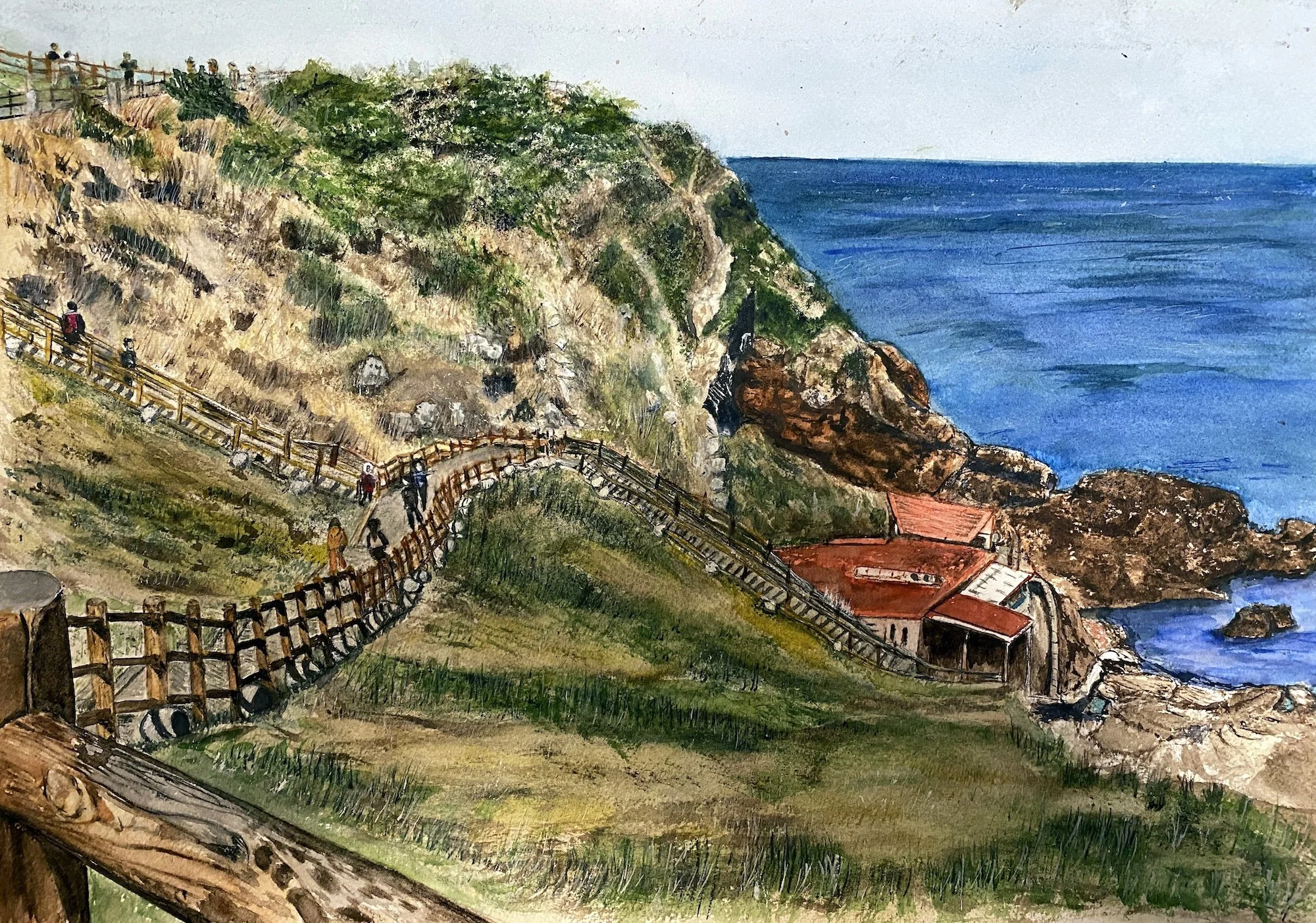 Scenic Jeju Island, Yvonne Fong 11.69x16.53