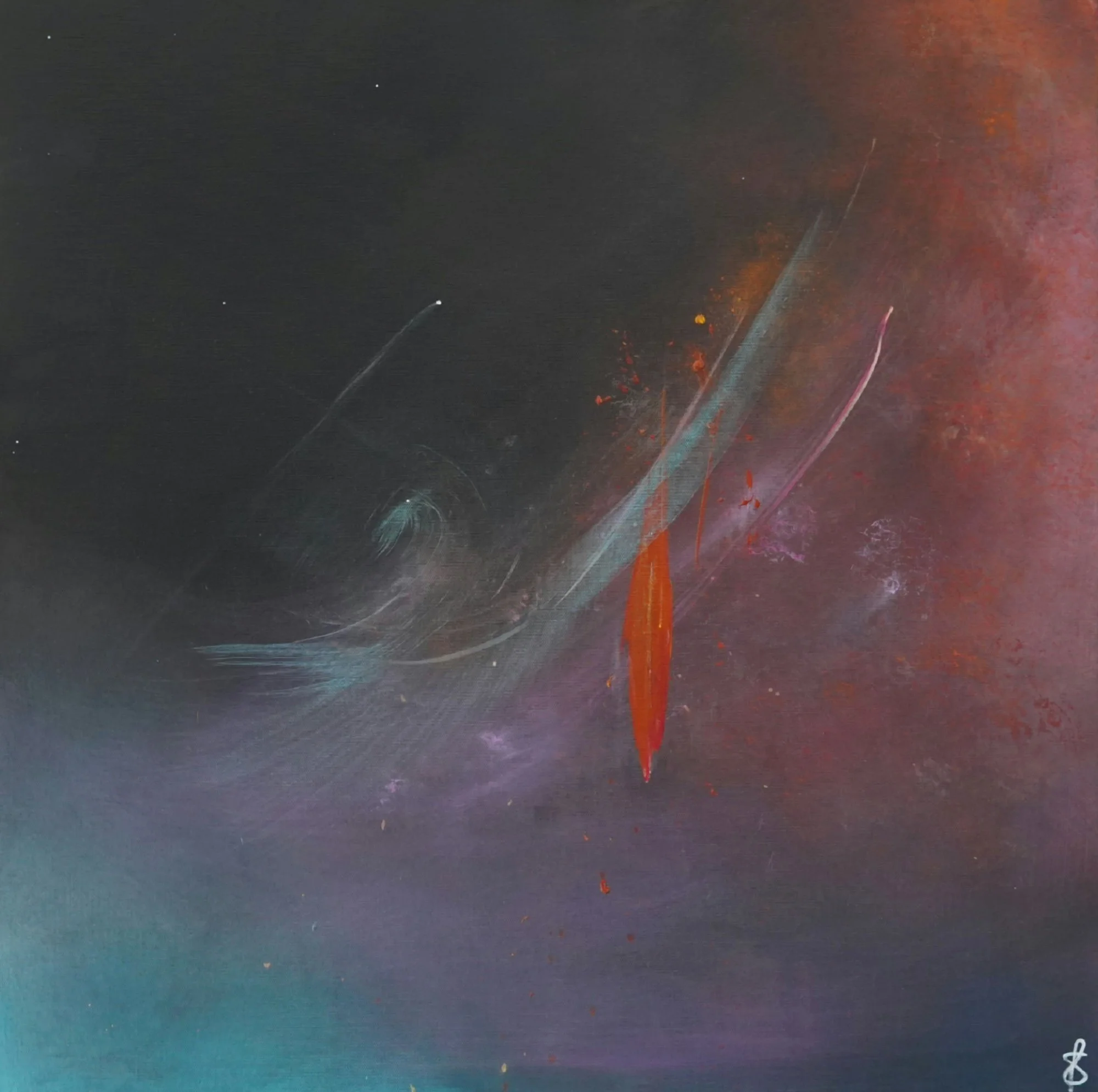 Andre Toribio, Spirit of the Sky Arcanum 24"x24"