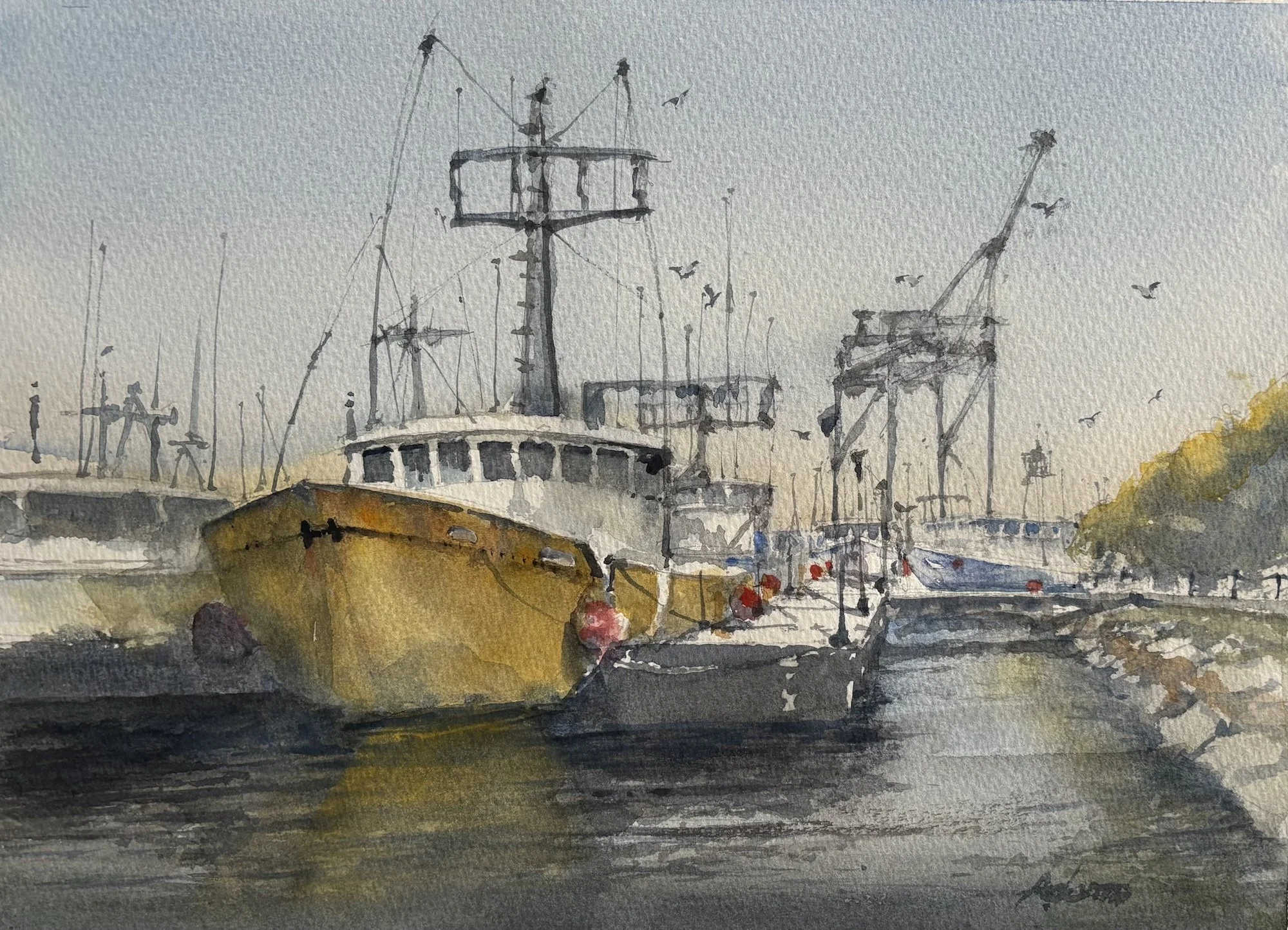 Dwayne Adams, Pier 38 11x14