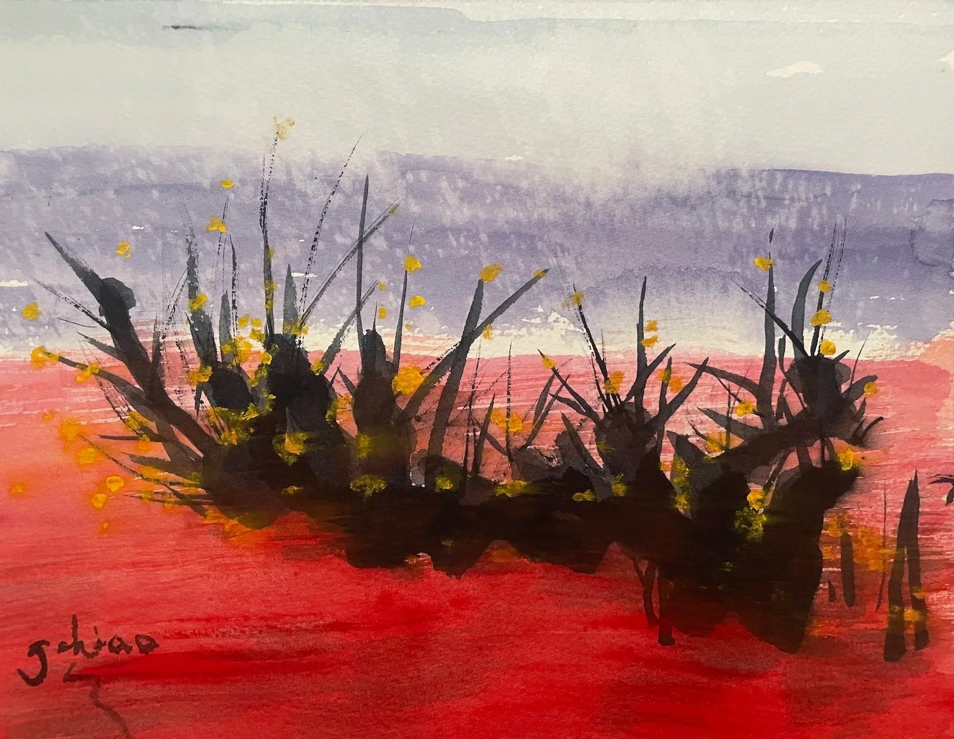 Gina Chiao, Autumn02. 9x12