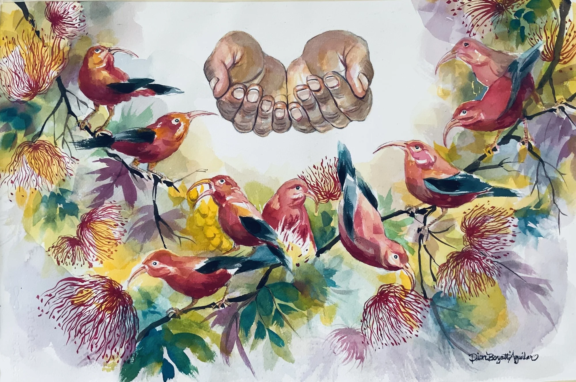 Dion Boyett Aguilar, Wishful Thinking 15x21.5