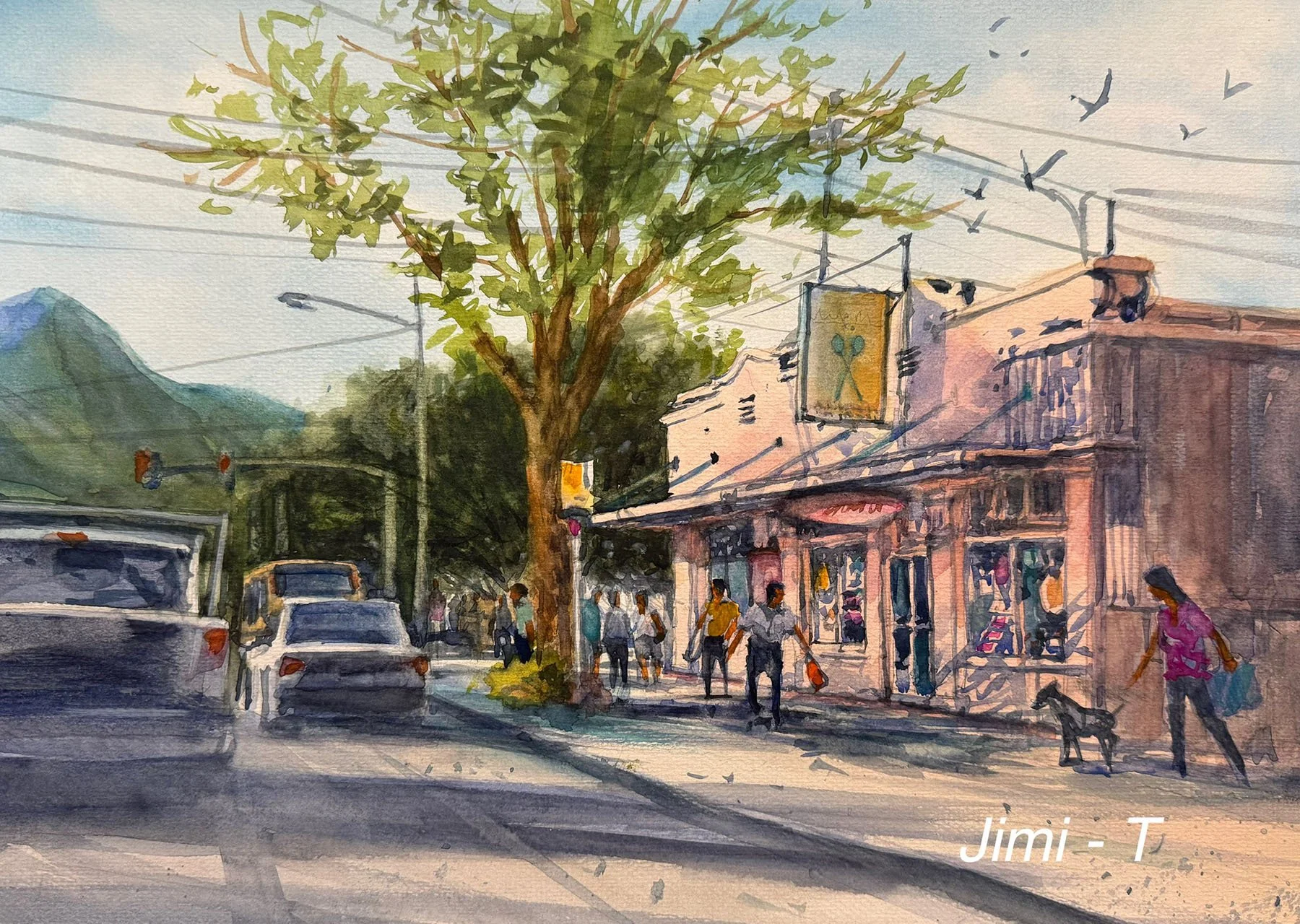 Jimmy Tablante, Pink Store 11x15