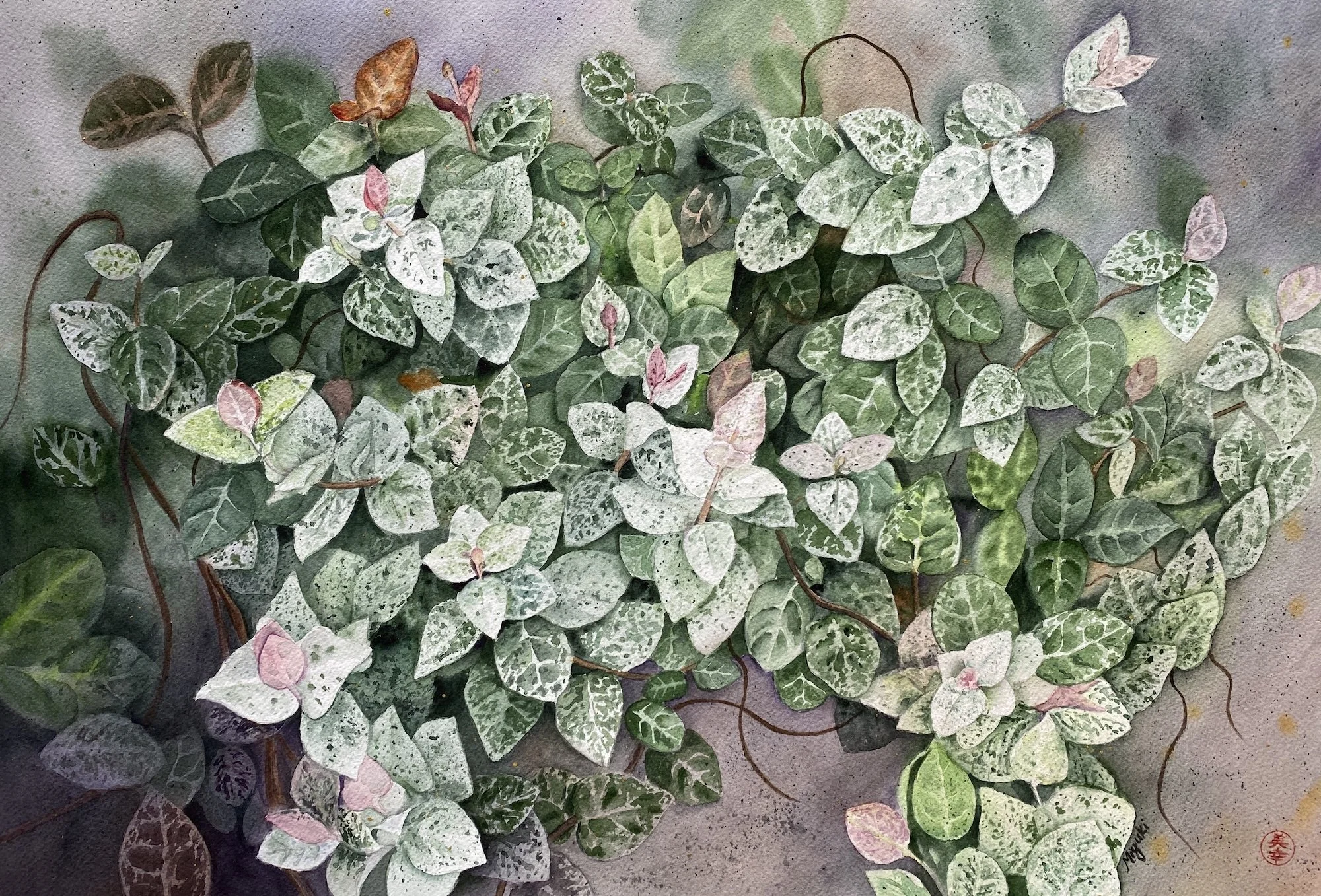 Kelly Kimura, Blush and Freckles 13x19