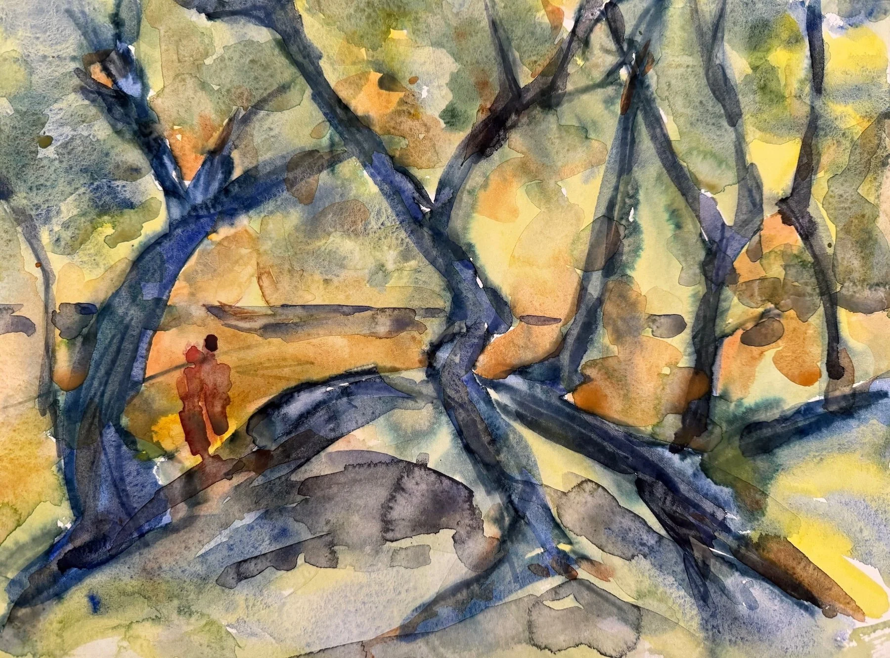 Rochelle Weidner, Big Island Trees 12x16