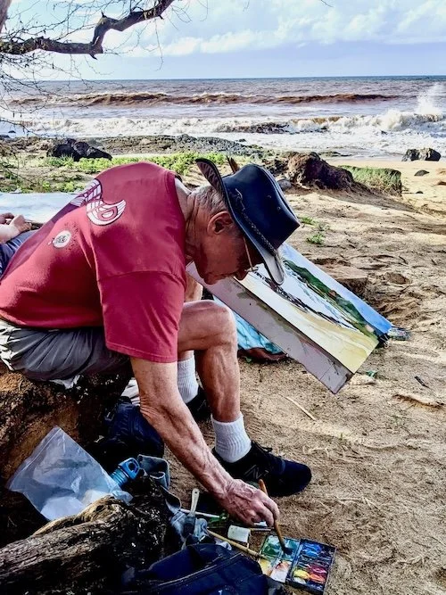 Workshop: “Watercolor at the Beach” with Robert Regis Dvořák