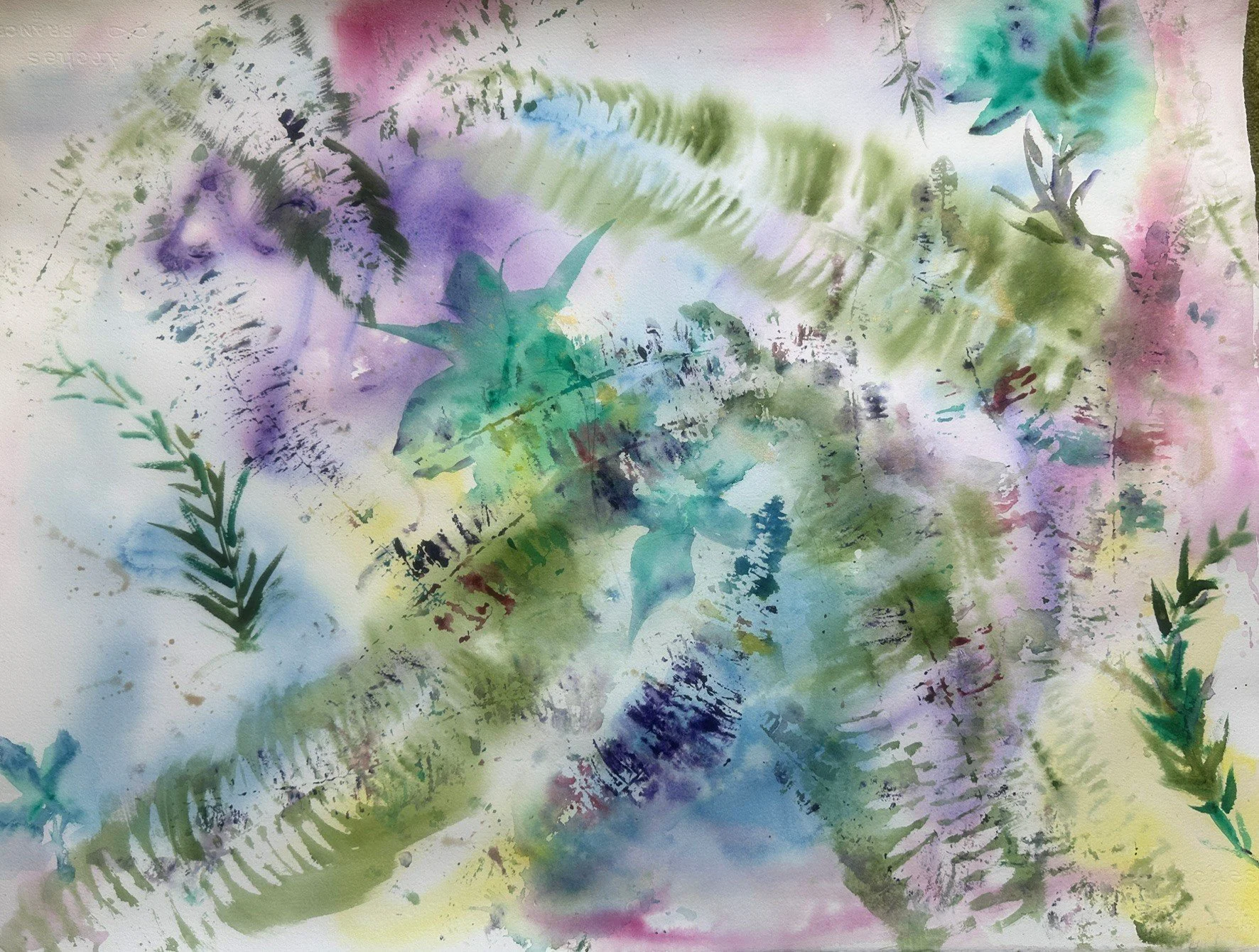Jill Ramsfield, Summer Afternoon, 22x30, Transparent Watercolor