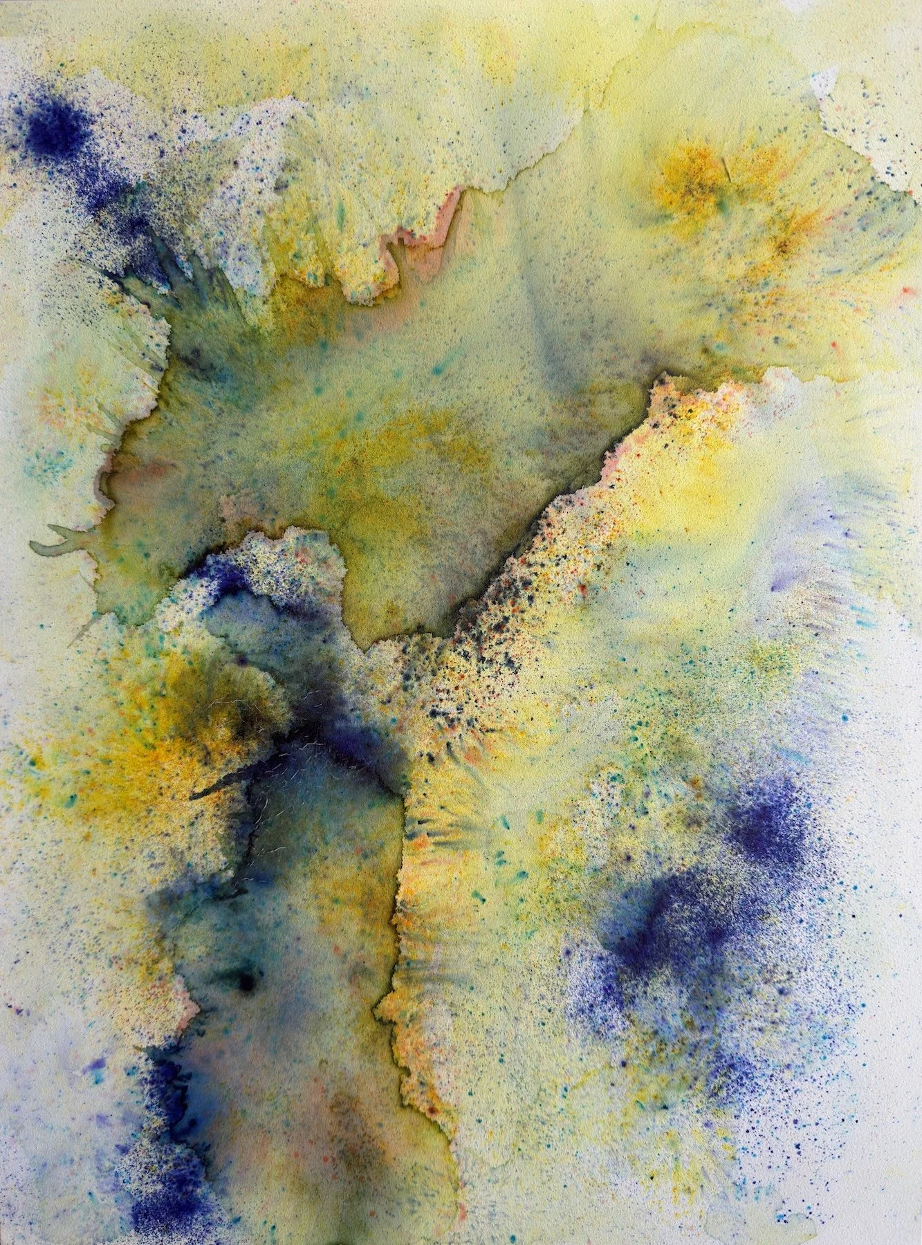 Rochelle Weidner, Disorderly Passage, 16x12, Watercolor on Aquaboard