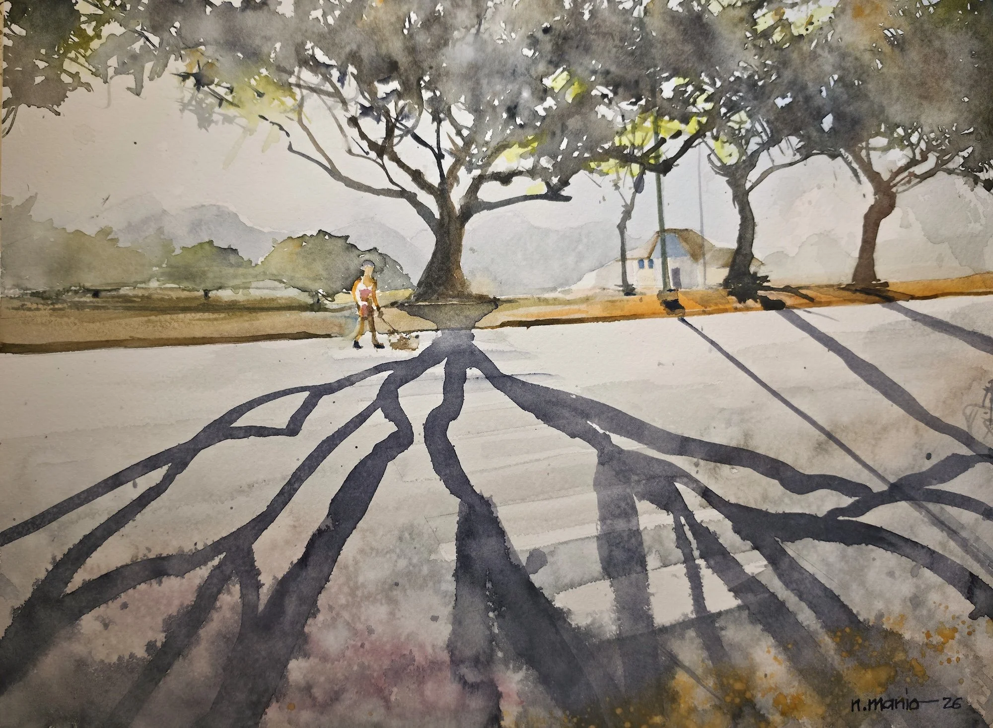 Shadow, Cast in Beauty by Norman Manio 11x13