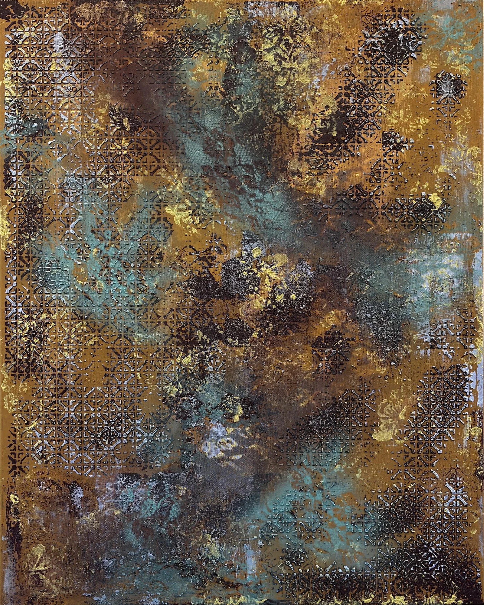 Brian Lerch, The Secret Garden, 30x24, Acrylic on Canvas