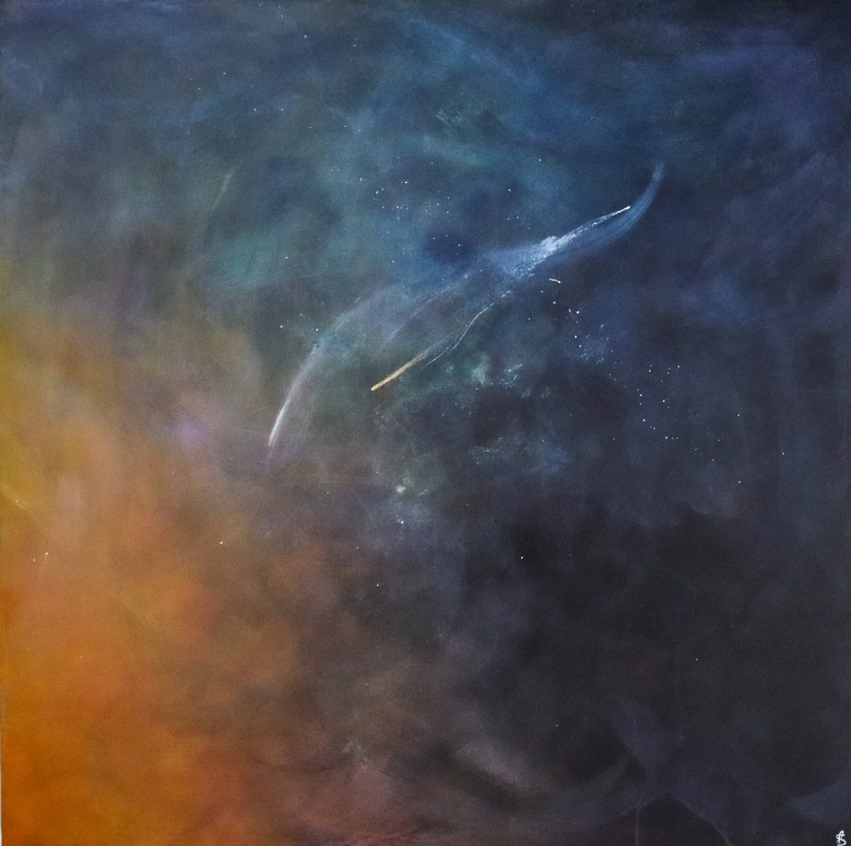 The Knowing by Andre Toribio 36x36