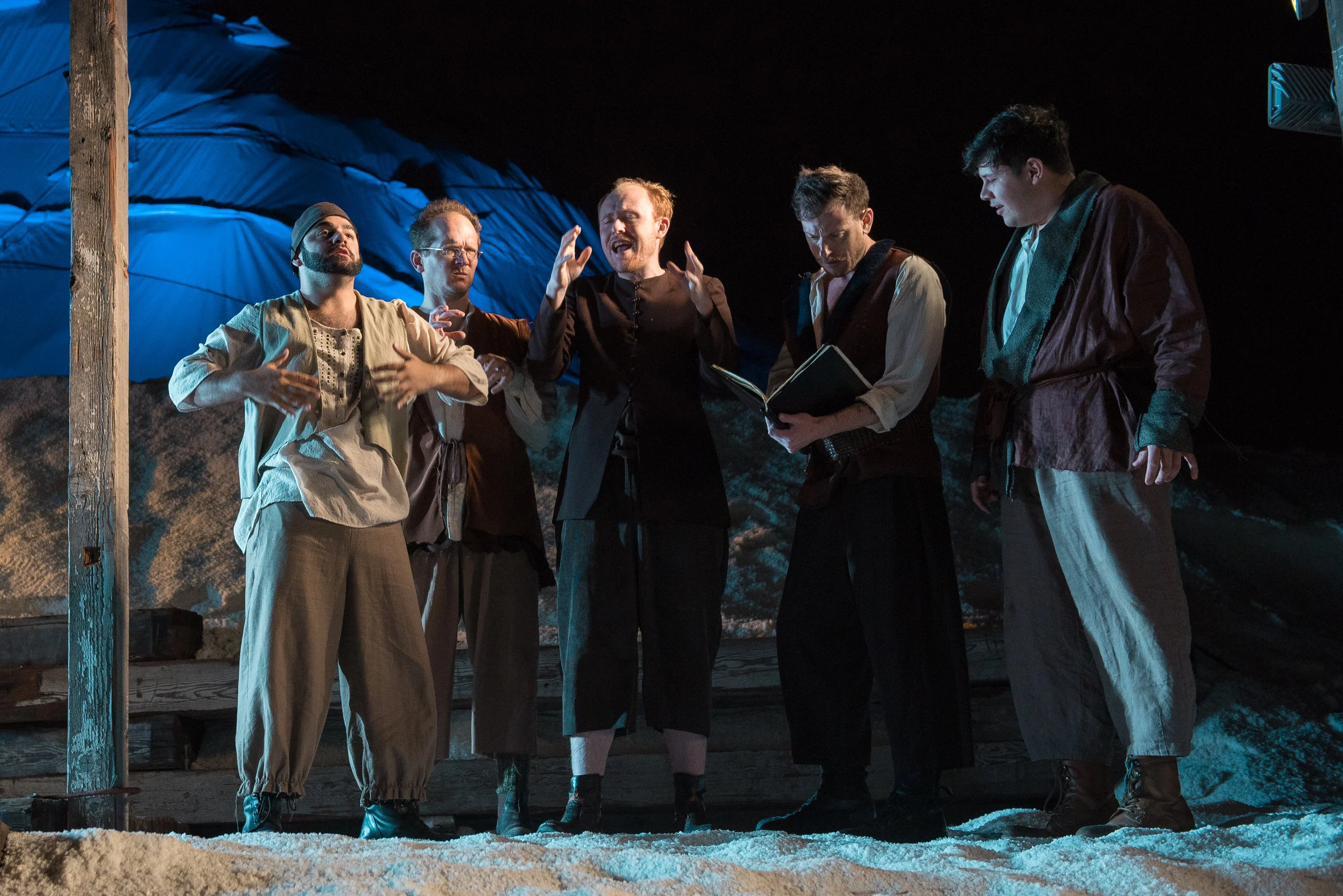 The Apollinaire Theatre Company employs professional actors for their performances at Port Park in addition to their productions year round. The award-winning theatre is expanding at the Chelsea Theatre Works, and recently opened a youth program.
