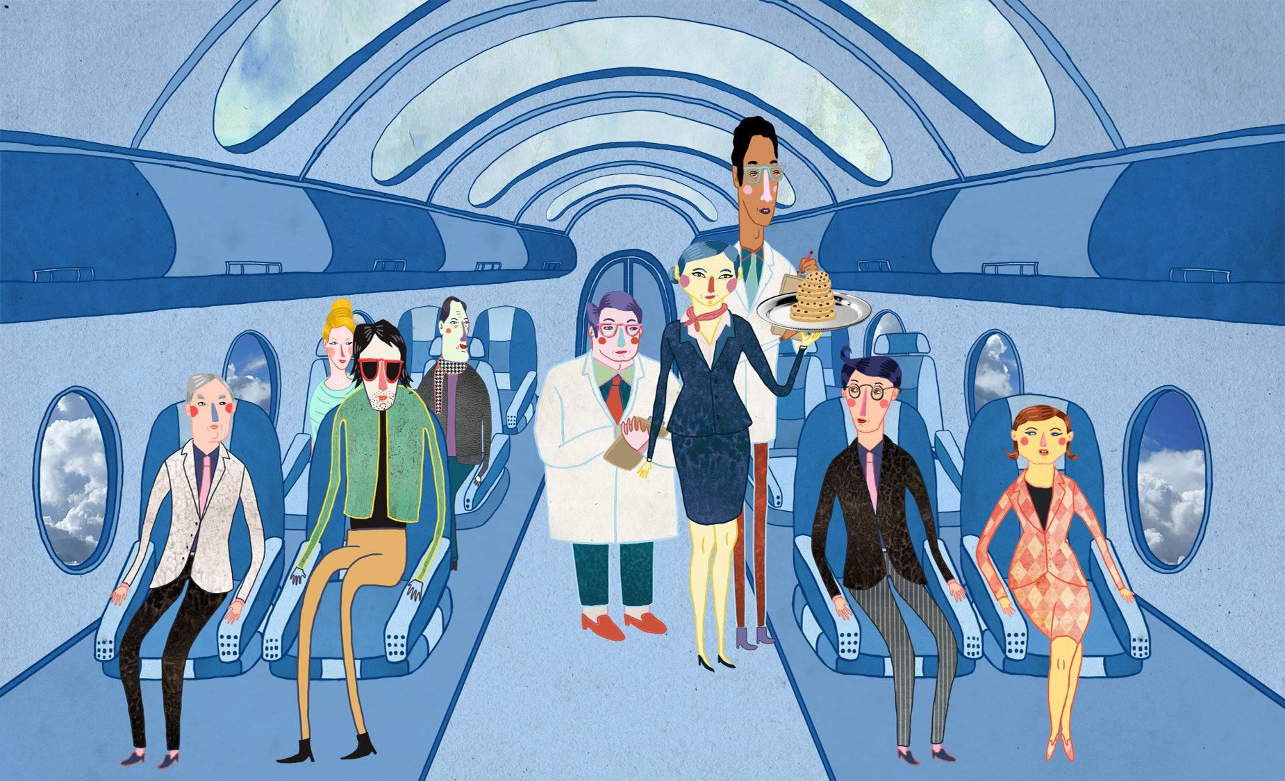 Styleframe for Delta Airlines made at Passion Pictures