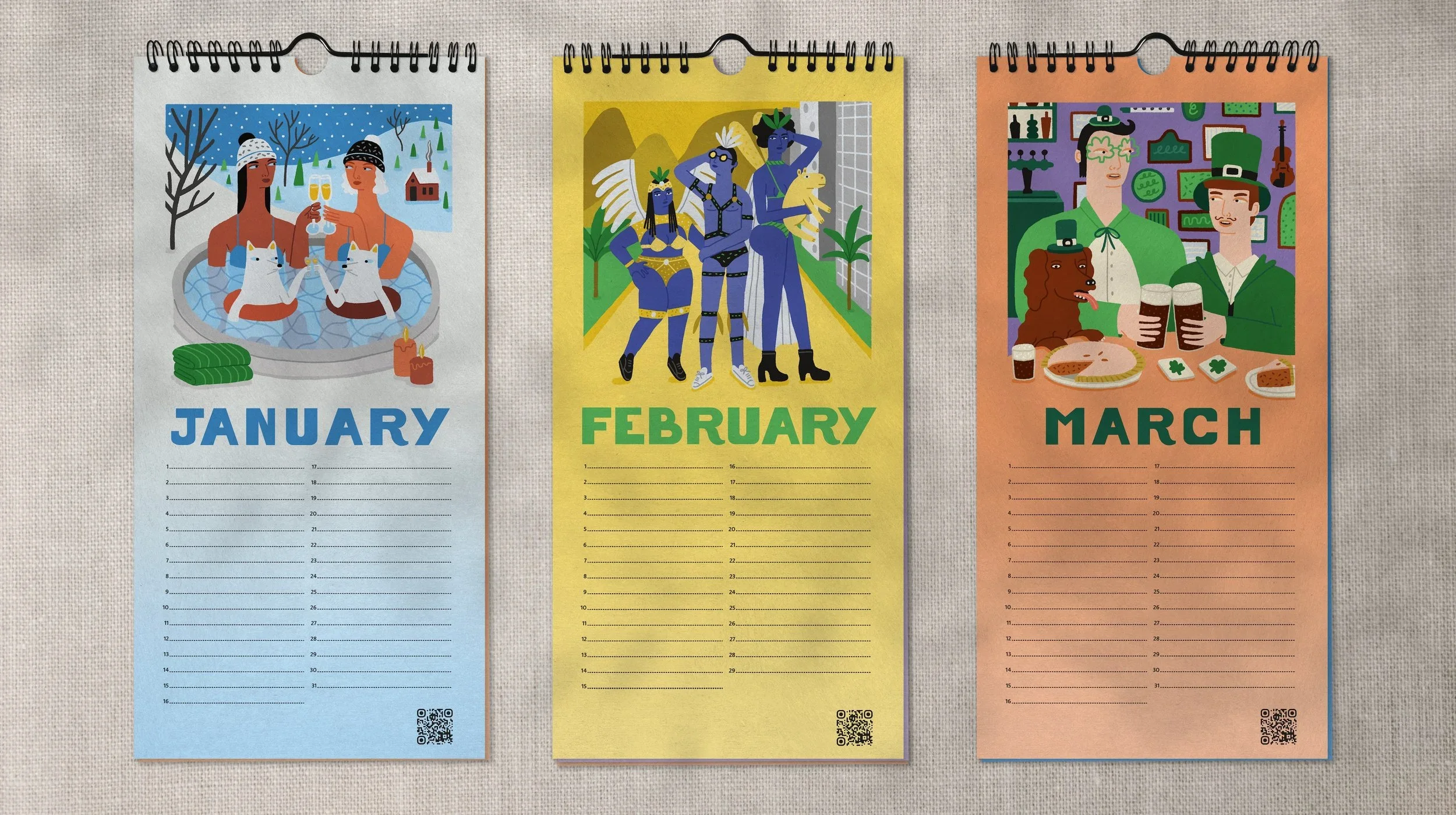 Antfood Birthday Calendar