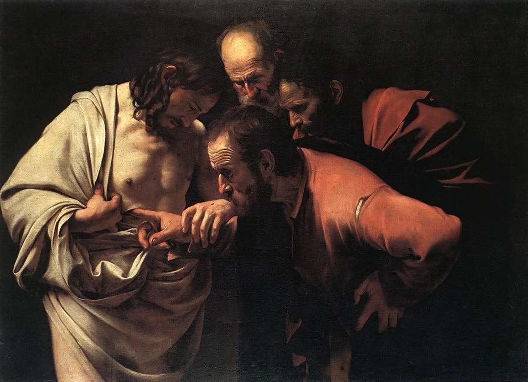 "The Incredulity of Saint Thomas" by Caravaggio