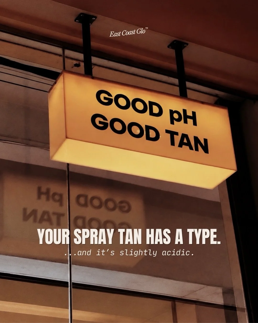 You and your spray tan have undeniable chemistry. 😉