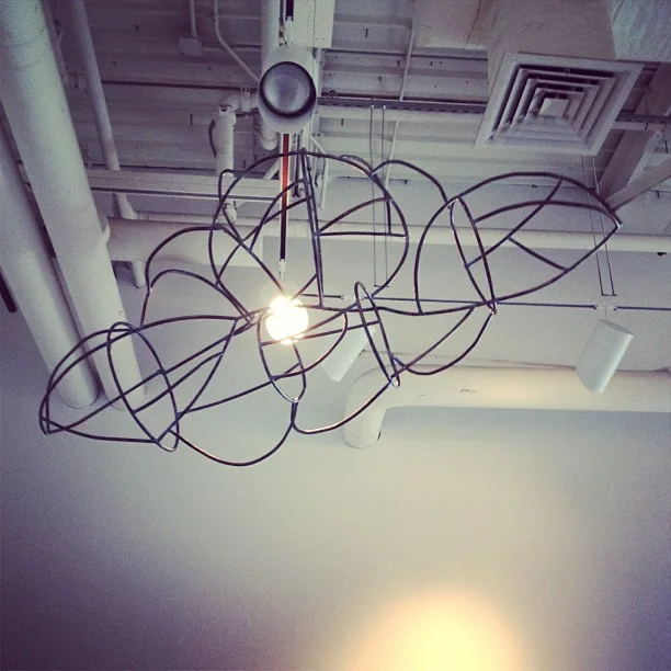 "Steel Cloud" Steel. 2'x5'x2'. 2012