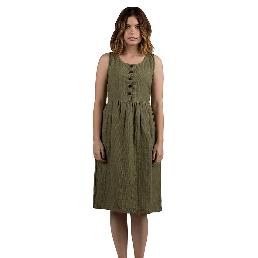 Linen-Dress-+Model-No-24-Fern-Stripe-Pyne-and-Smith-01.jpg