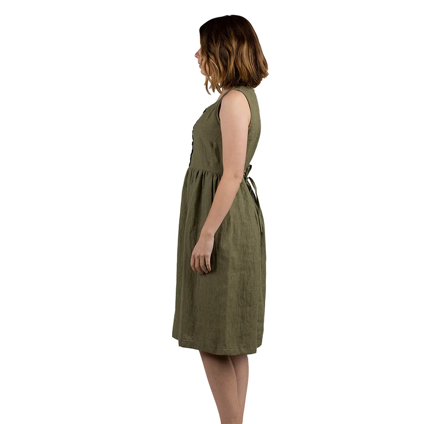 Linen-Dress-+Model-No-24-Fern-Stripe-Pyne-and-Smith-03.jpg