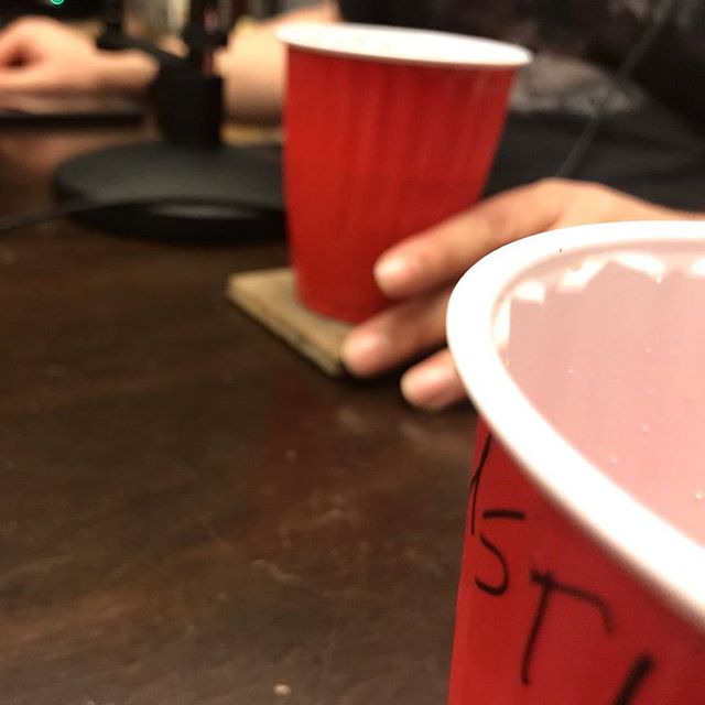 Drinks ✔
Can you guess what's about to go down?
📷: @el_kramer