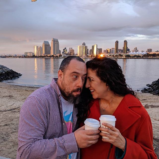 Coronado at sunset.