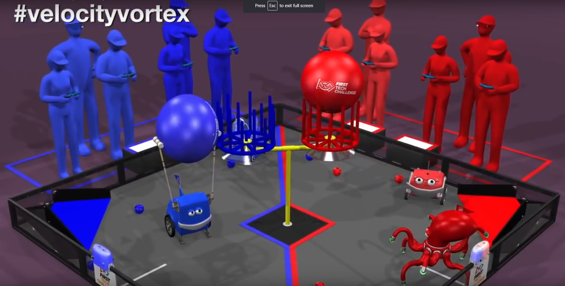 Click to enlarge - what a cap ball looks like on the center vortex