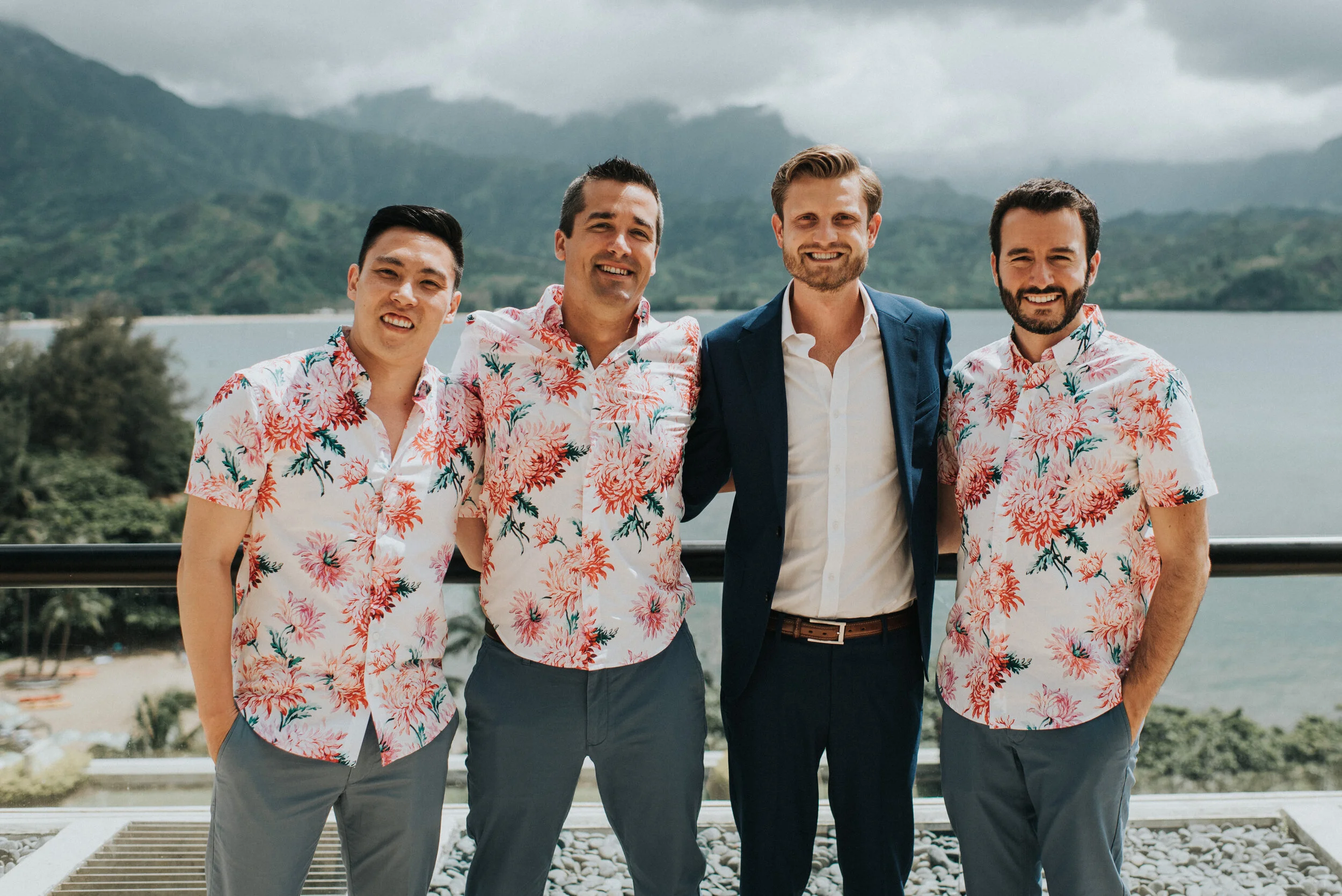 Hawaii Wedding Attire Hawaiian Formal Outfit Hawaiian Shirts Hawaiian  Wedding Outfits Hawaiian Wedding Clothes, image size:2500x1669