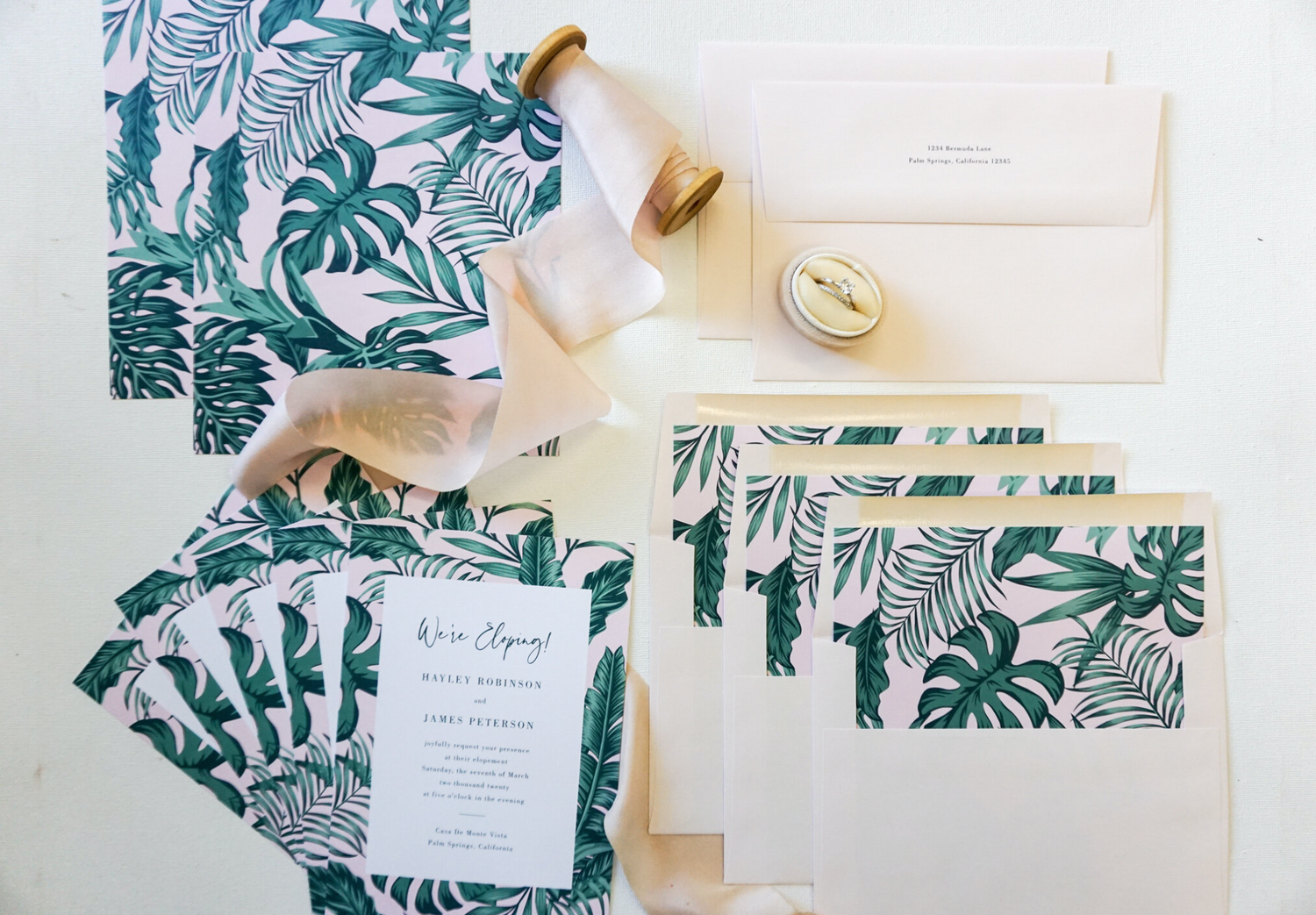 Micro wedding announcement | Honestweddingadvice.com
